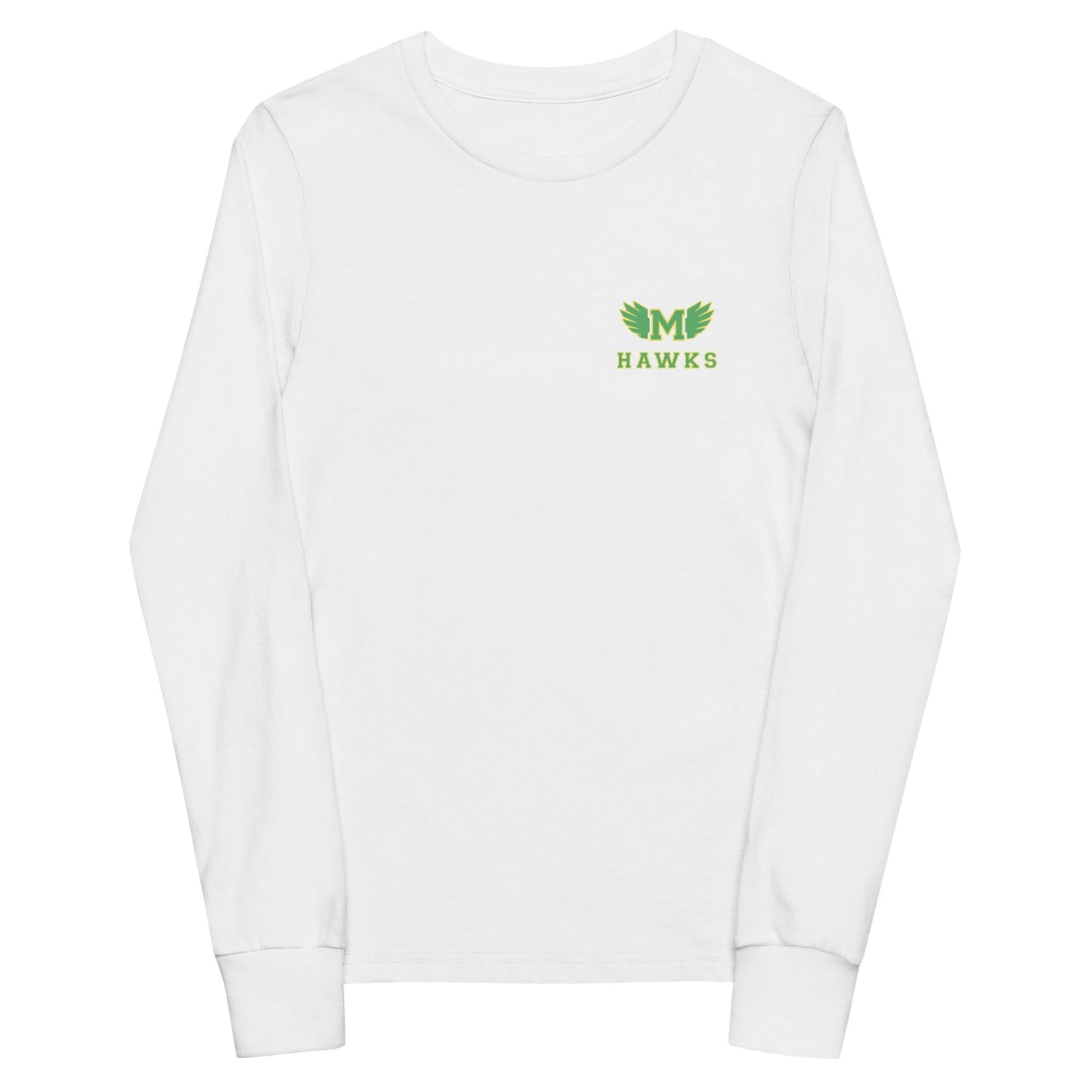 Performance | Youth Long Sleeve T-Shirt | Lake Minneola Hawks Football | Icon Logo