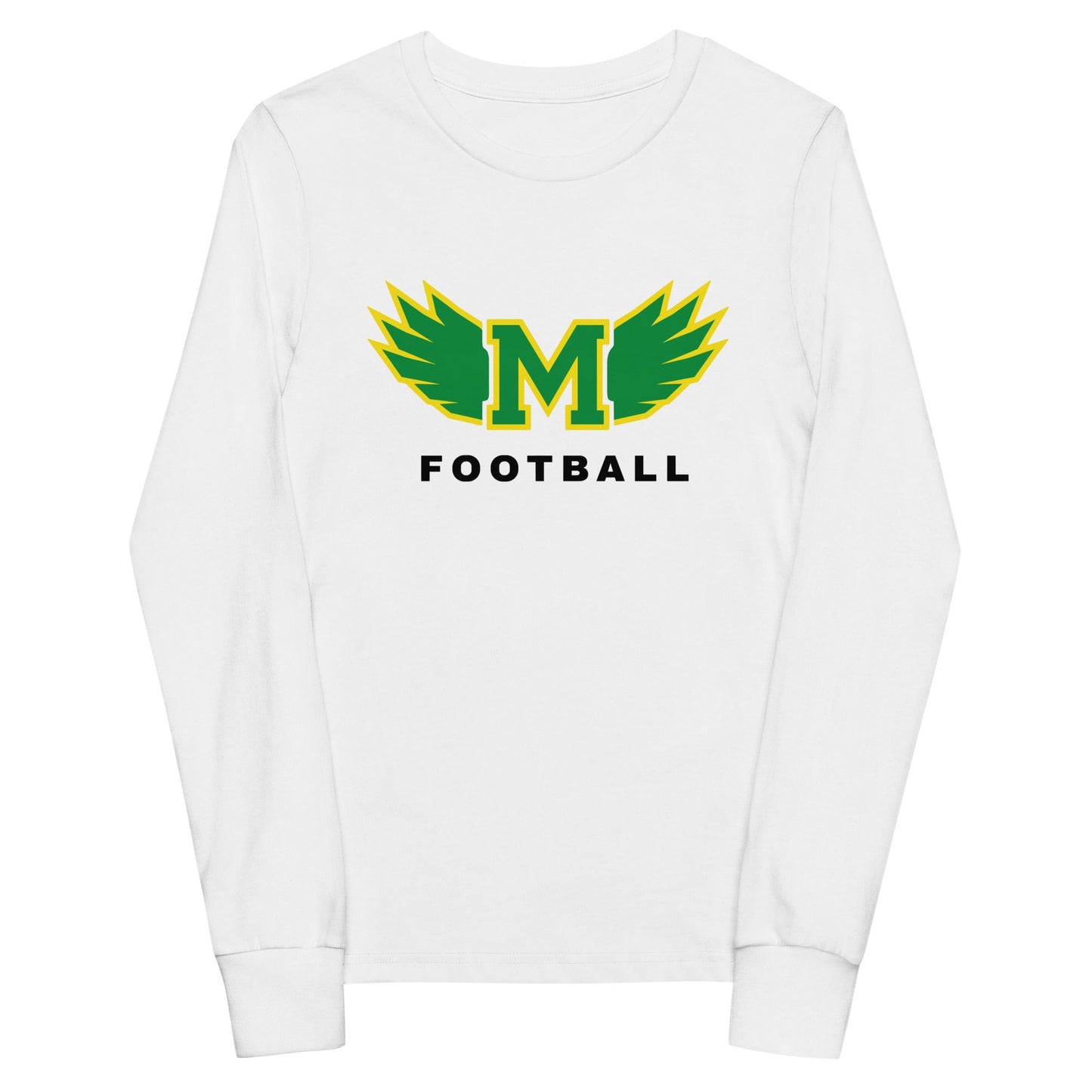 Performance | Youth Long Sleeve T-Shirt | Lake Minneola Hawks Football | Main Logo