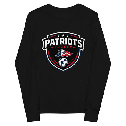 Performance | Youth Long Sleeve T-Shirt | LFMS Athletics | Patriots Soccer Logo