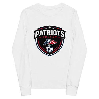 Performance | Youth Long Sleeve T-Shirt | LFMS Athletics | Patriots Soccer Logo