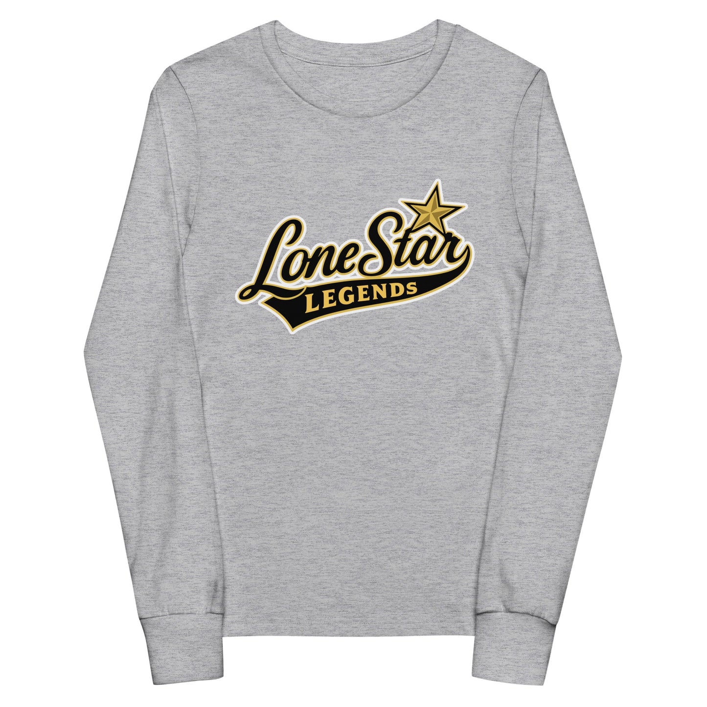Performance | Youth Long Sleeve T-Shirt | Lone Star legends | Script Logo