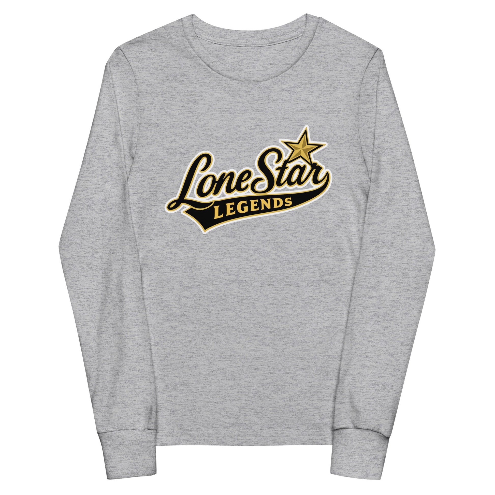 Performance | Youth Long Sleeve T-Shirt | Lone Star legends | Script Logo