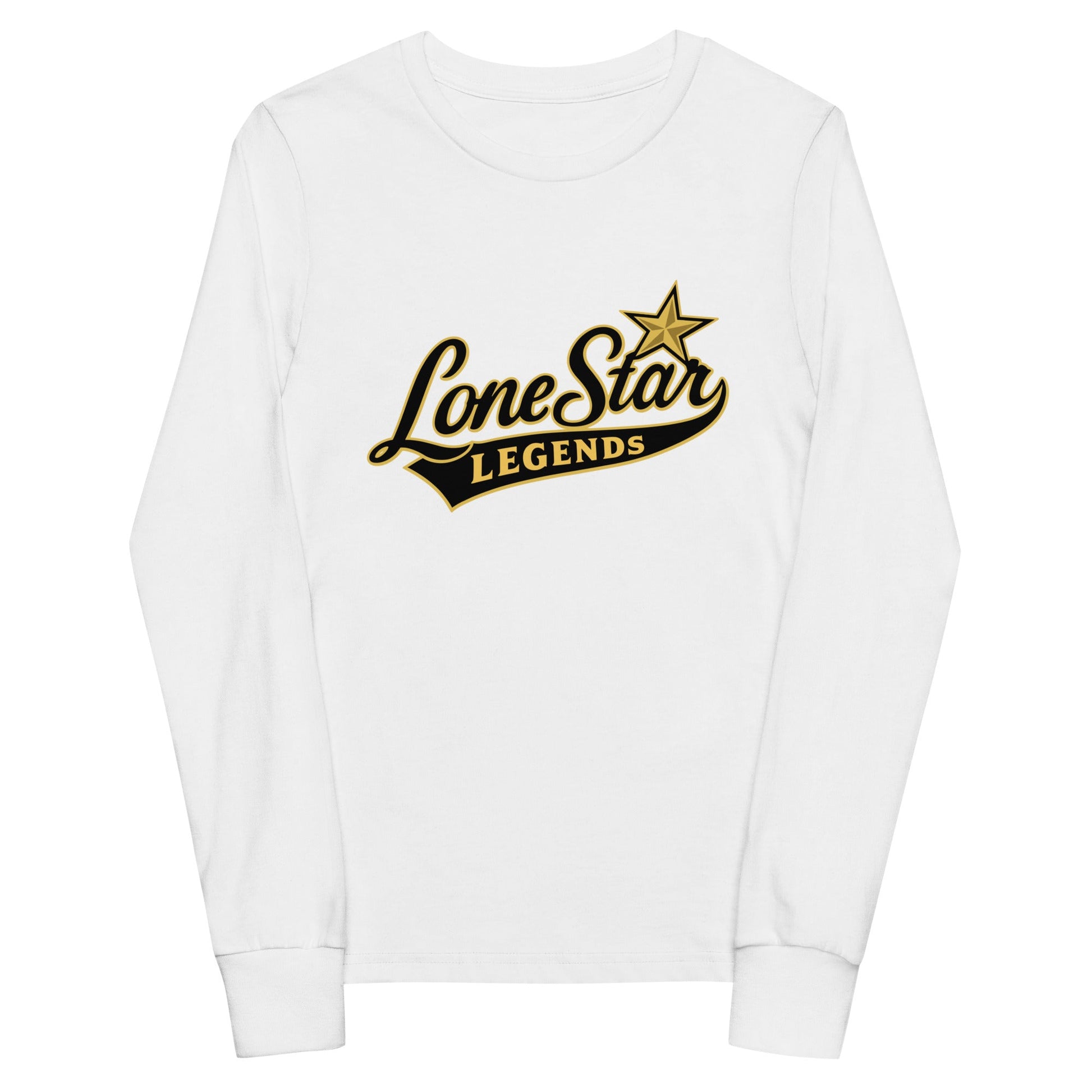 Performance | Youth Long Sleeve T-Shirt | Lone Star legends | Script Logo
