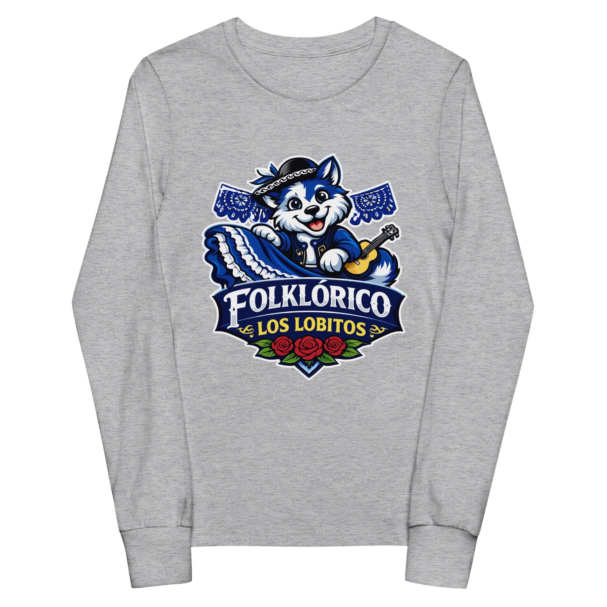 Performance | Youth Long Sleeve T-Shirt | Los Lobitos | Los Lobitos Logo