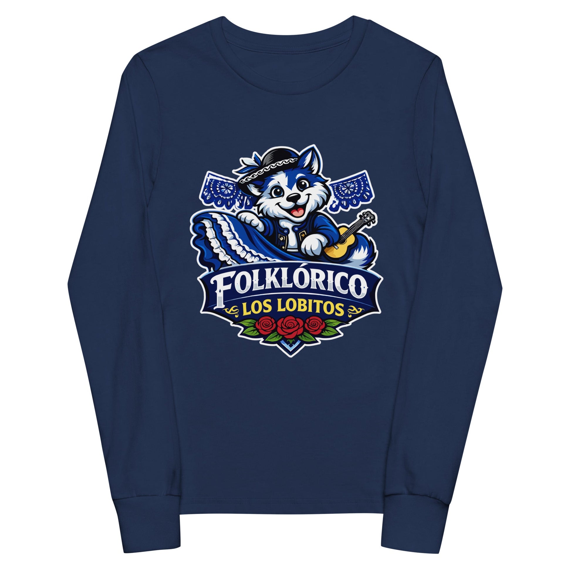 Performance | Youth Long Sleeve T-Shirt | Los Lobitos | Los Lobitos Logo