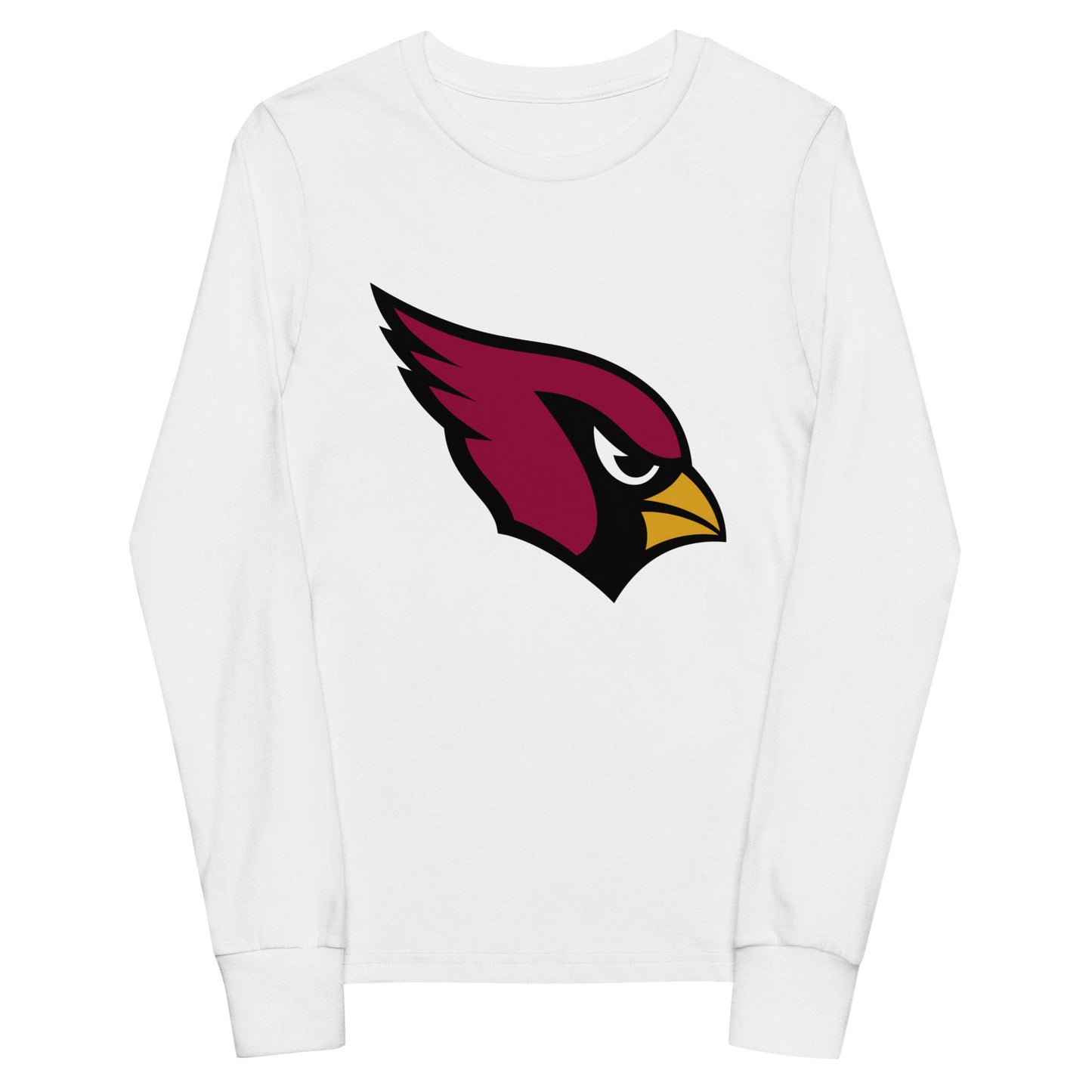 Performance | Youth Long Sleeve T-Shirt | Lowell W Lacrosse | Redwing Mascot Logo