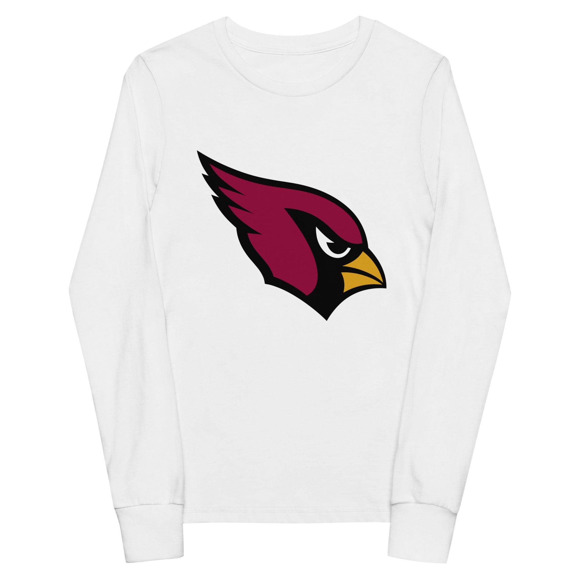 Performance | Youth Long Sleeve T-Shirt | Lowell W Lacrosse | Redwing Mascot Logo