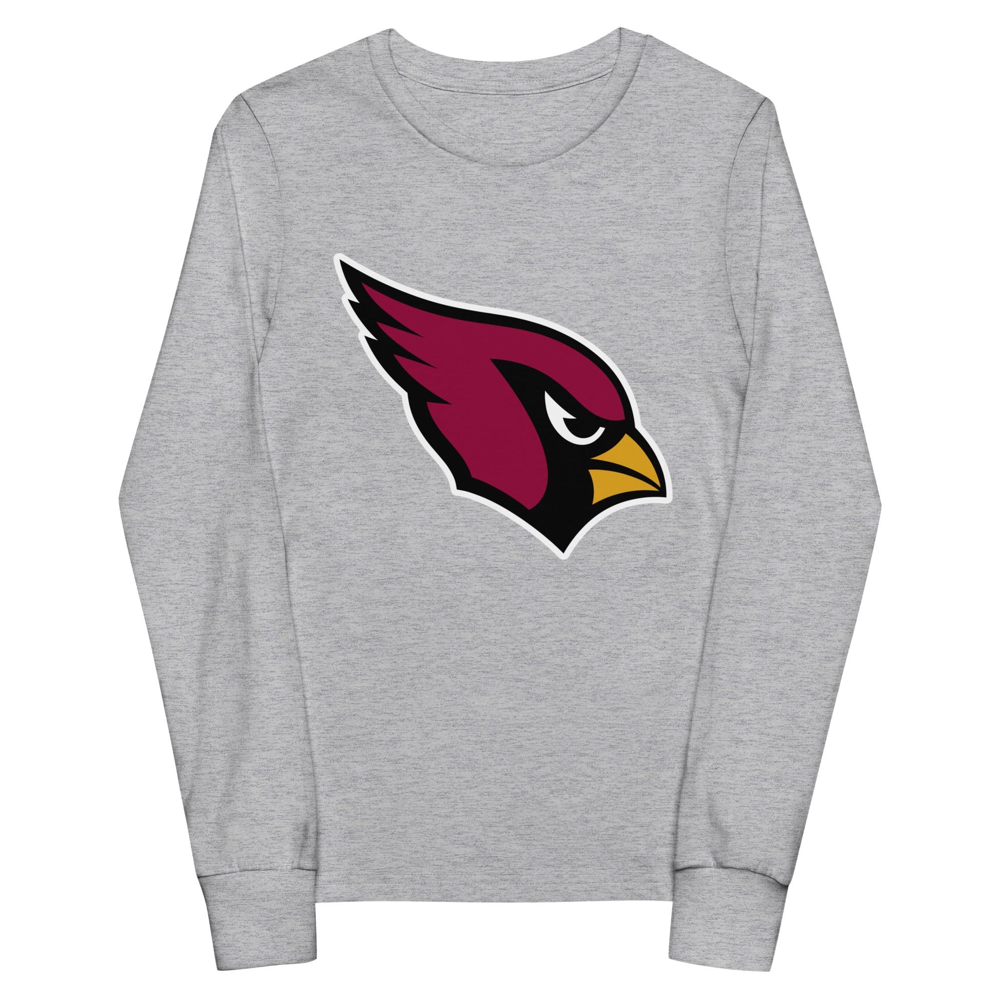 Performance | Youth Long Sleeve T-Shirt | Lowell W Lacrosse | Redwing Mascot Logo