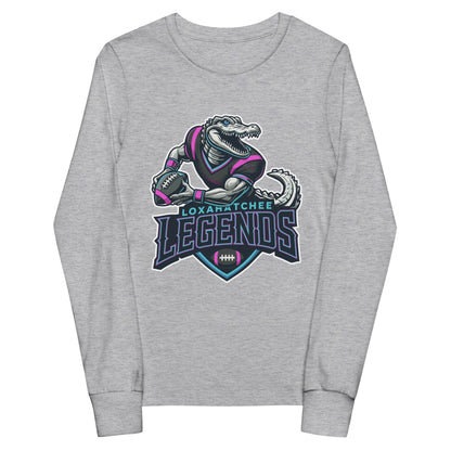 Performance | Youth Long Sleeve T-Shirt | Lox Legends | Gator Logo
