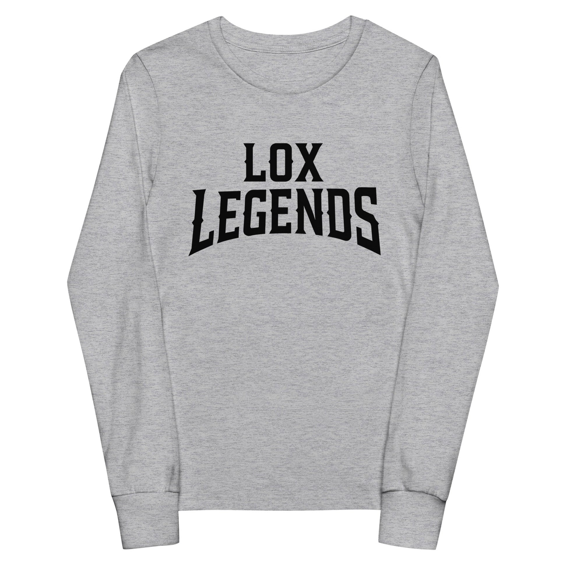 Performance | Youth Long Sleeve T-Shirt | Lox Legends | Script Logo