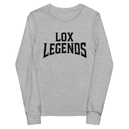 Performance | Youth Long Sleeve T-Shirt | Lox Legends | Script Logo