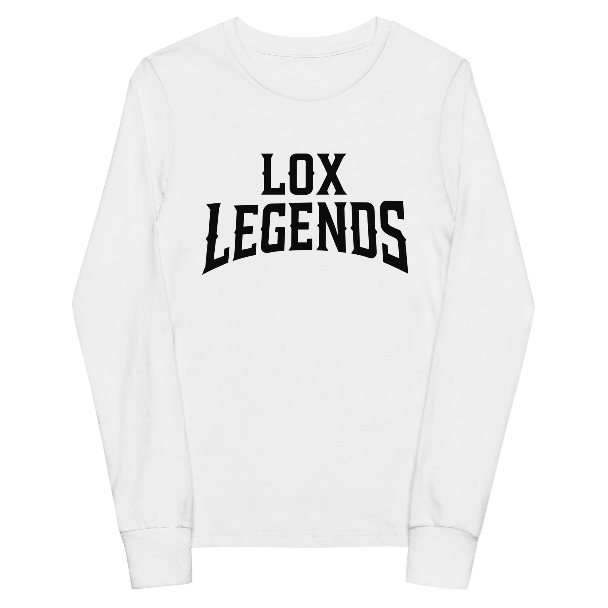 Performance | Youth Long Sleeve T-Shirt | Lox Legends | Script Logo