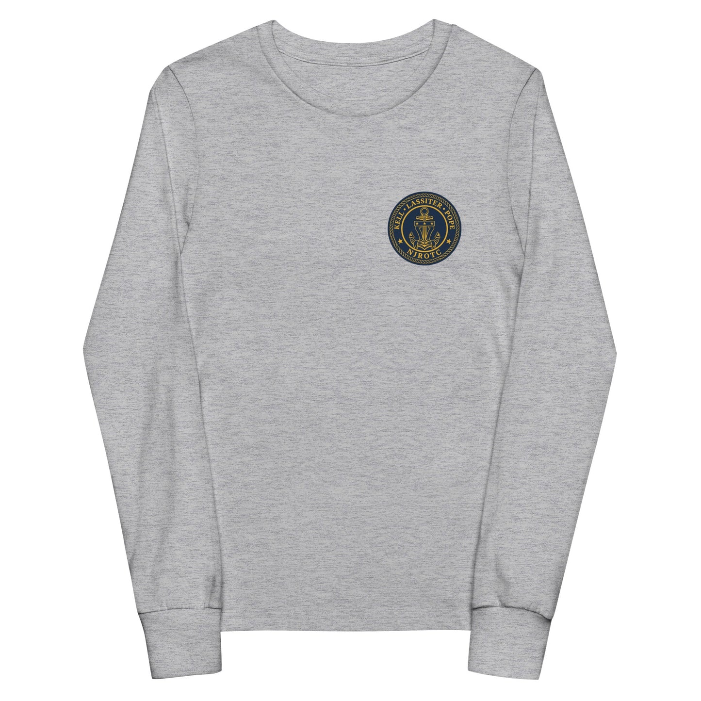 Performance | Youth Long Sleeve T-Shirt | LPK NJROTC | Emblem Logo