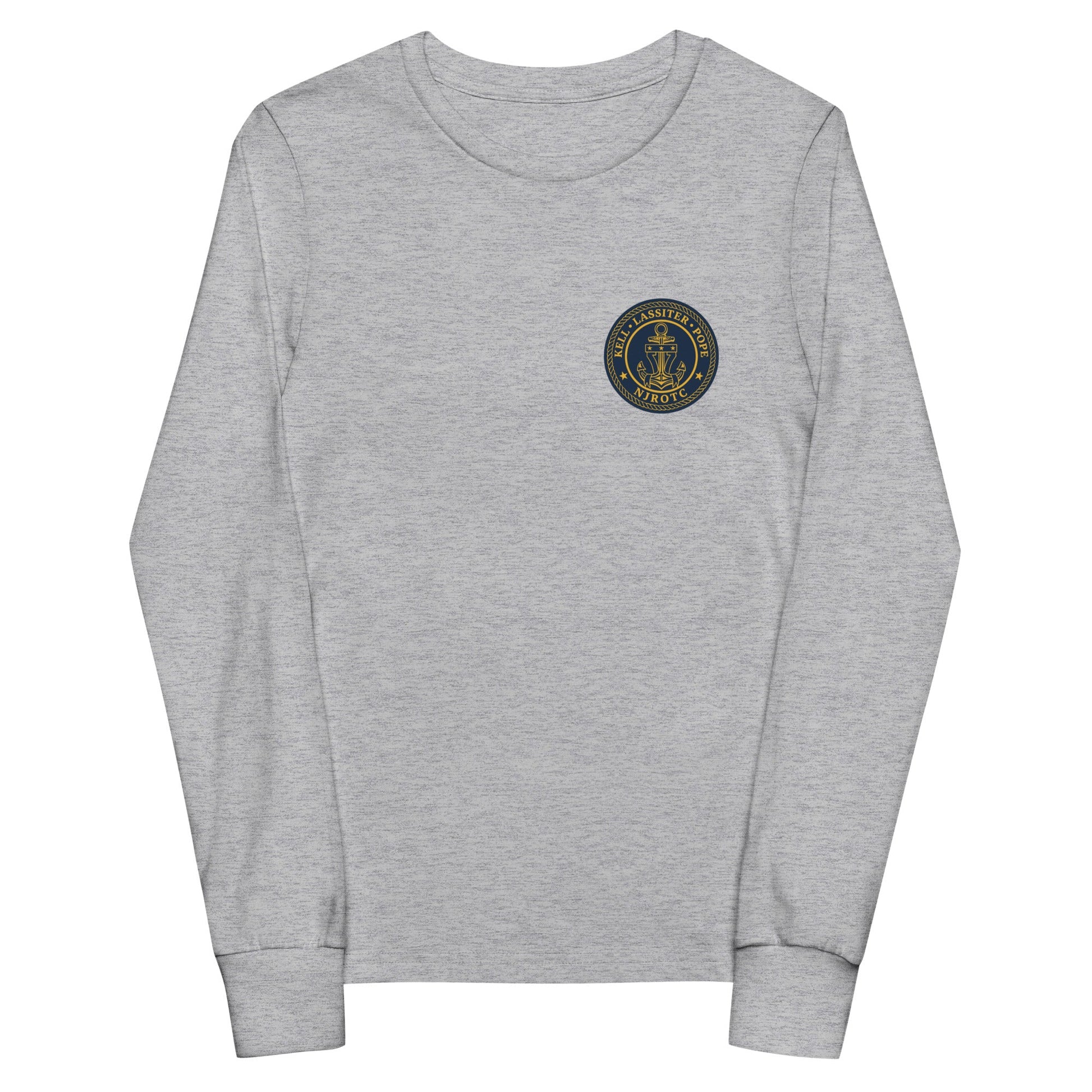 Performance | Youth Long Sleeve T-Shirt | LPK NJROTC | Emblem Logo