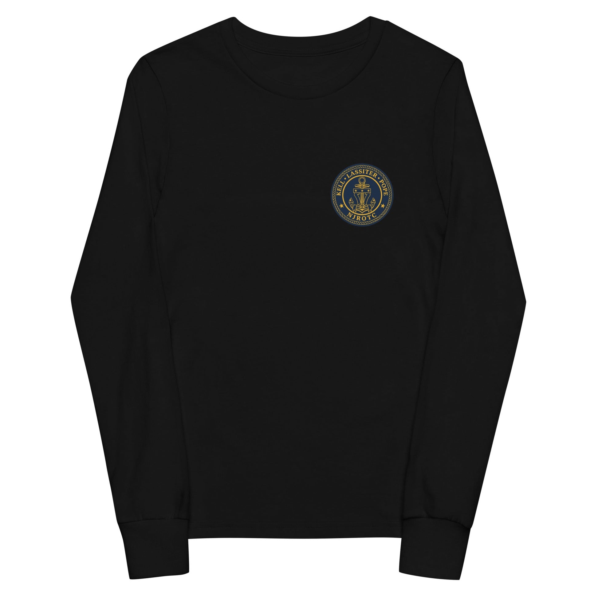Performance | Youth Long Sleeve T-Shirt | LPK NJROTC | Emblem Logo