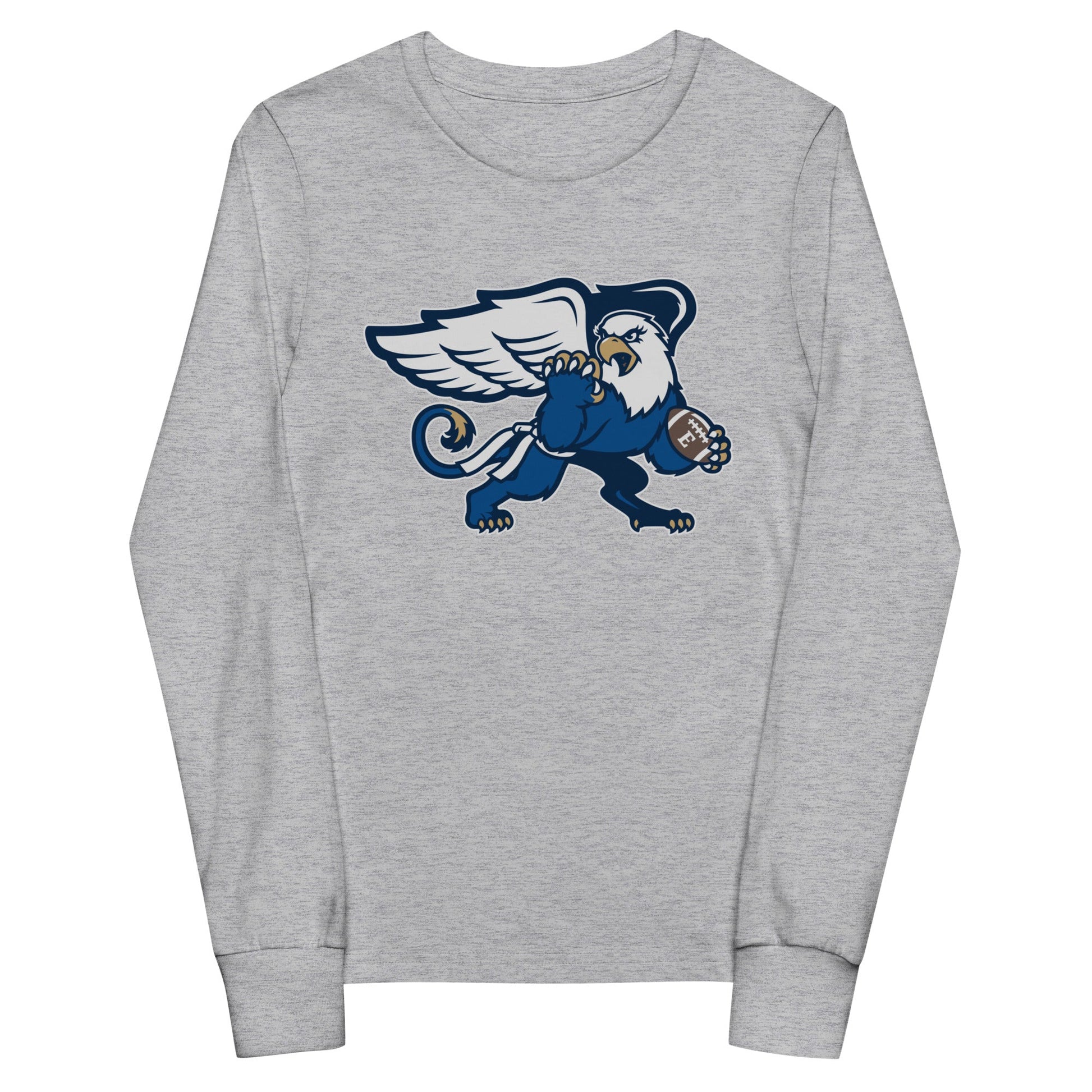 Performance | Youth Long Sleeve T-Shirt | LWE Flag Football | Emblem Logo