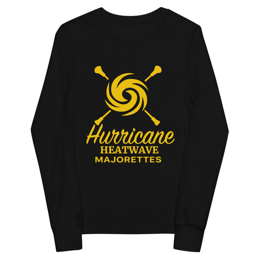 Performance | Youth Long Sleeve T-Shirt | LWH Heatwave Majorettes | Alt 1 Logo