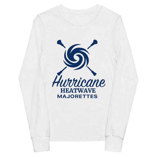 Performance | Youth Long Sleeve T-Shirt | LWH Heatwave Majorettes | Main Logo