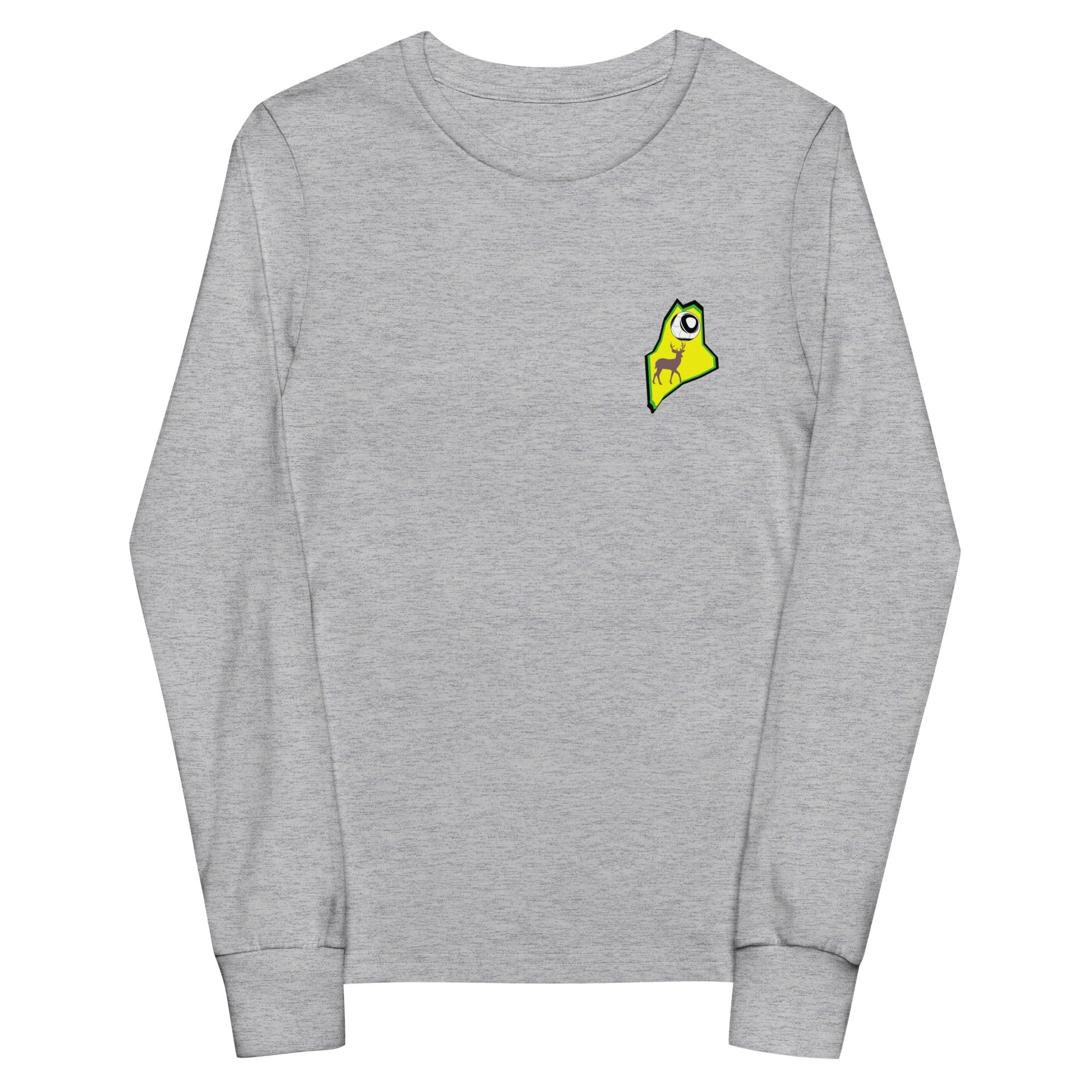 Performance | Youth Long Sleeve T-Shirt | Maine Soccer Development | Pocket Logo
