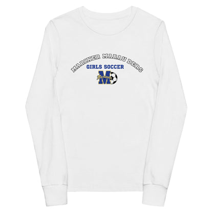 Performance | Youth Long Sleeve T-Shirt | Mariner girls soccer | Crest Logo