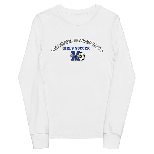 Performance | Youth Long Sleeve T-Shirt | Mariner girls soccer | Crest Logo