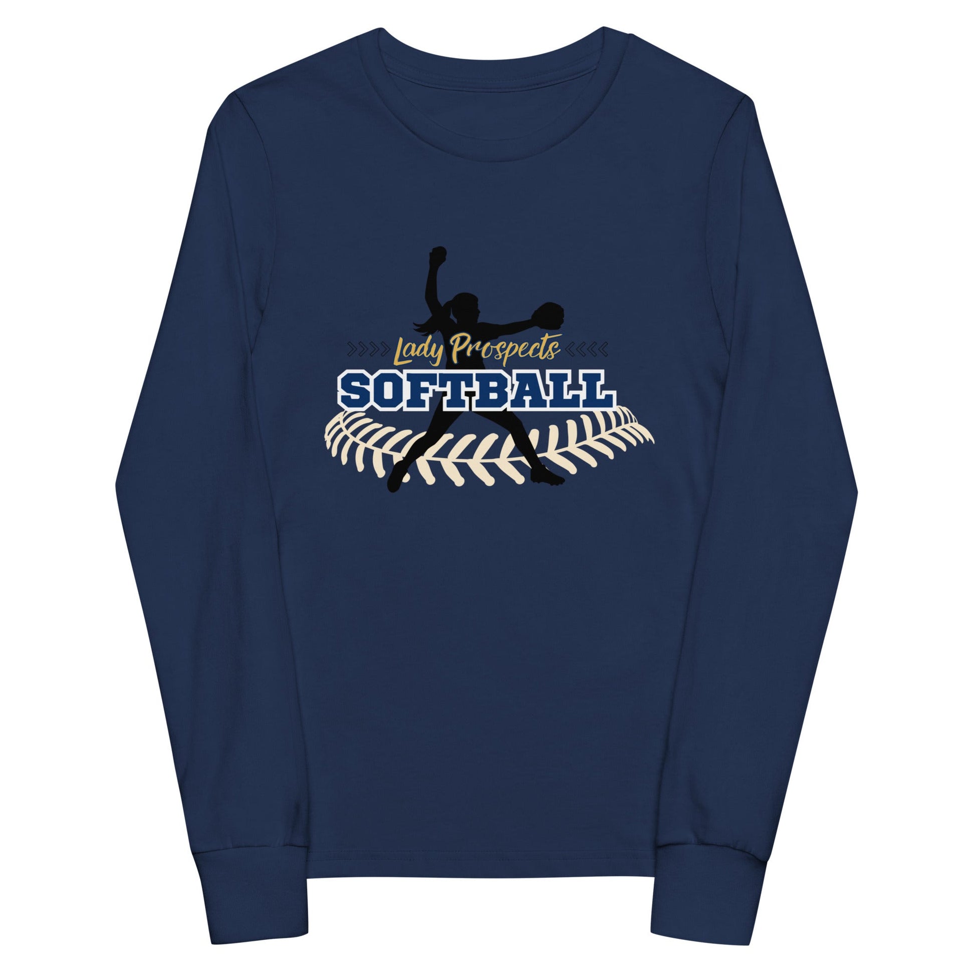 Performance | Youth Long Sleeve T-Shirt | Marucci Prospects | Fastpitch Crest Logo