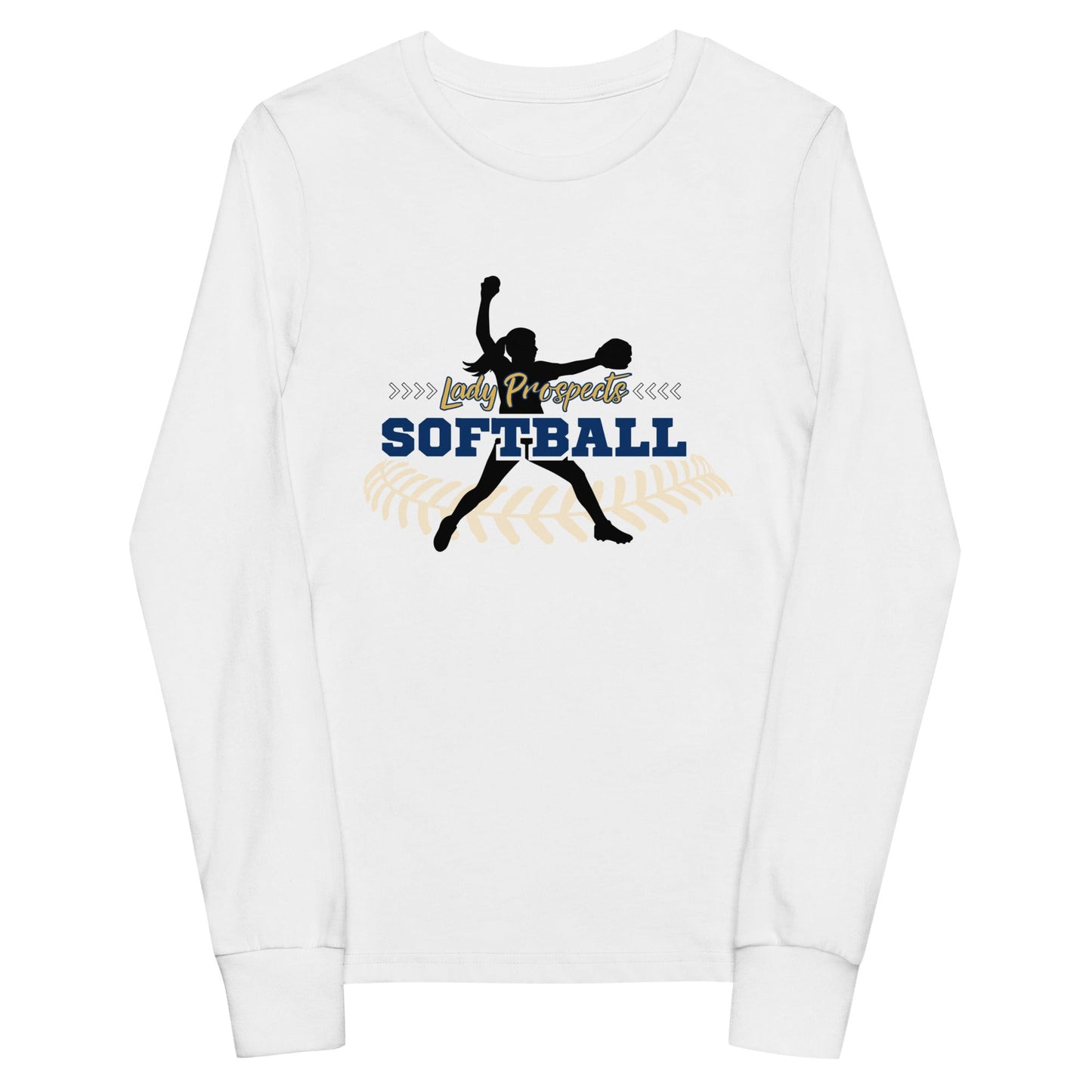 Performance | Youth Long Sleeve T-Shirt | Marucci Prospects | Fastpitch Crest Logo