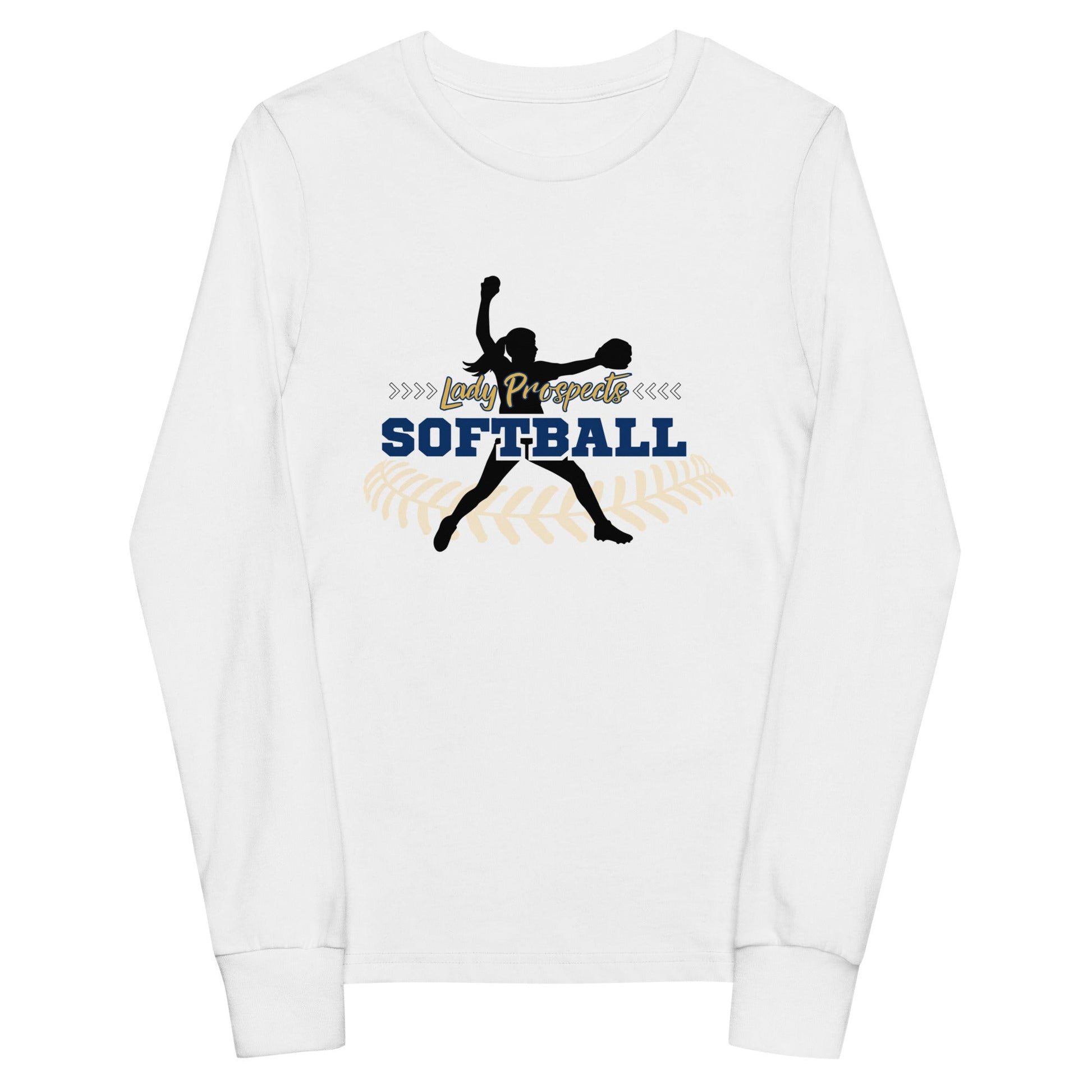 Performance | Youth Long Sleeve T-Shirt | Marucci Prospects | Fastpitch Crest Logo