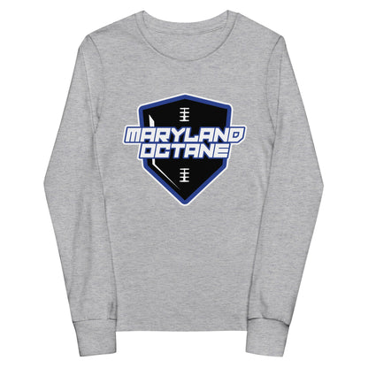 Performance | Youth Long Sleeve T-Shirt | Maryland 97 Octane | Shield Logo