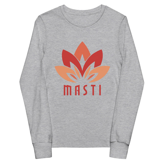 Performance | Youth Long Sleeve T-Shirt | MASTI | Lotus Logo