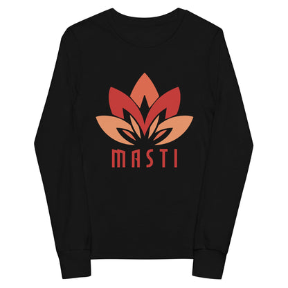 Performance | Youth Long Sleeve T-Shirt | MASTI | Lotus Logo
