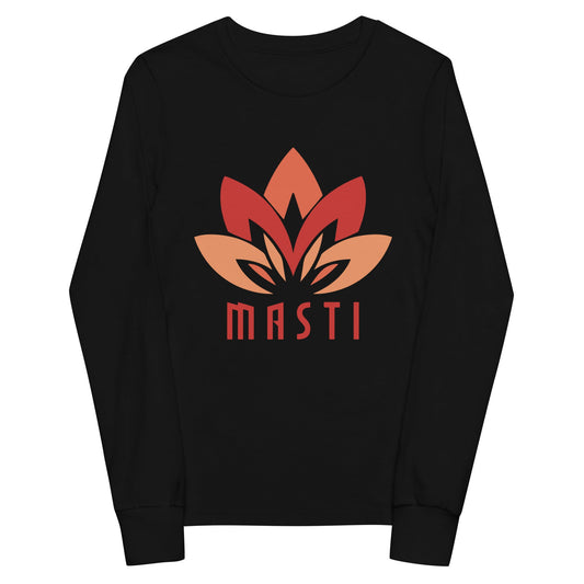 Performance | Youth Long Sleeve T-Shirt | MASTI | Lotus Logo