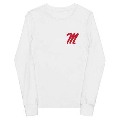 Performance | Youth Long Sleeve T-Shirt | Maumelle Bulldogs 2035 | M-Mark Logo
