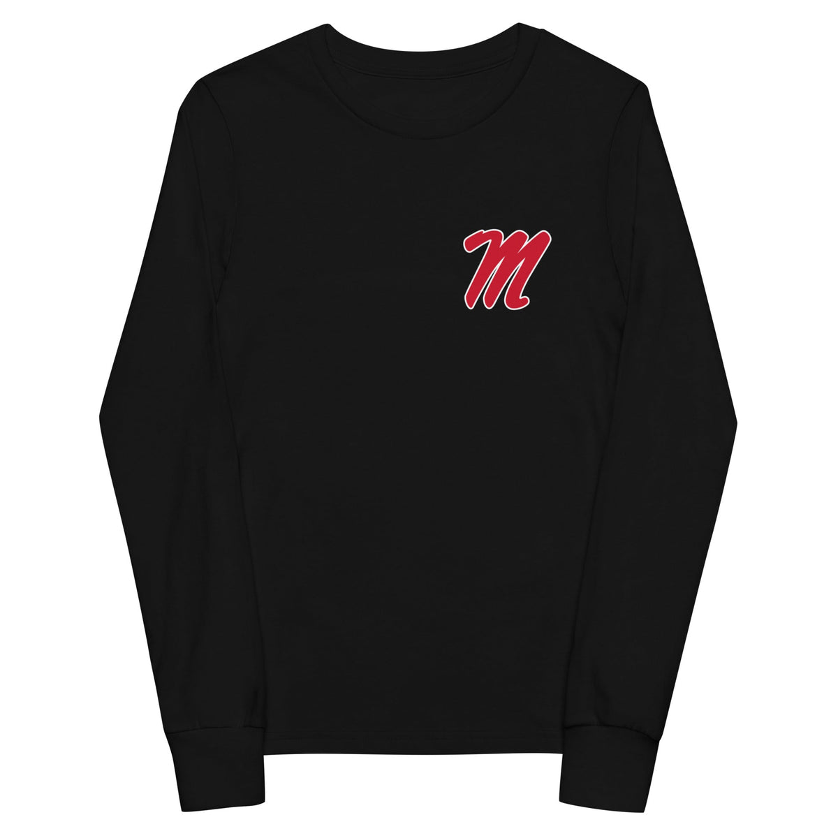 Performance | Youth Long Sleeve T-Shirt | Maumelle Bulldogs 2035 | M-Mark Logo