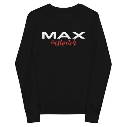 Performance | Youth Long Sleeve T-Shirt | MAX Fastpitch | Stars Logo