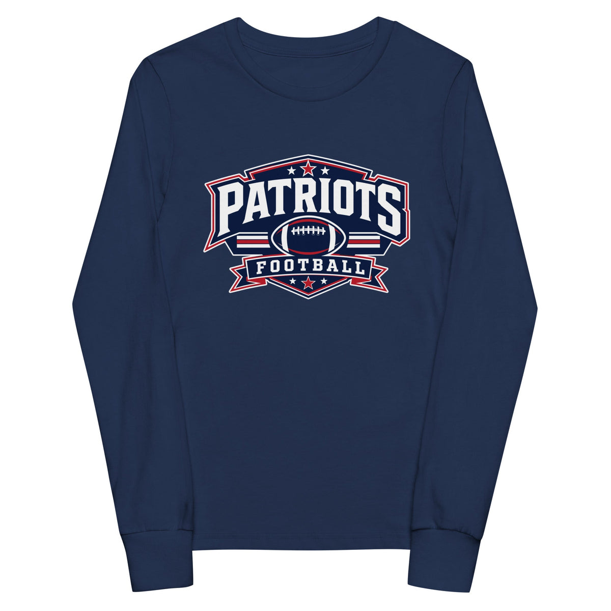 Performance | Youth Long Sleeve T-Shirt | Maximum Velocity Youth Sports | Athletics Logo