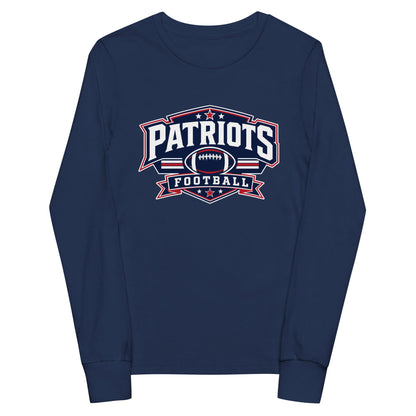 Performance | Youth Long Sleeve T-Shirt | Maximum Velocity Youth Sports | Athletics Logo