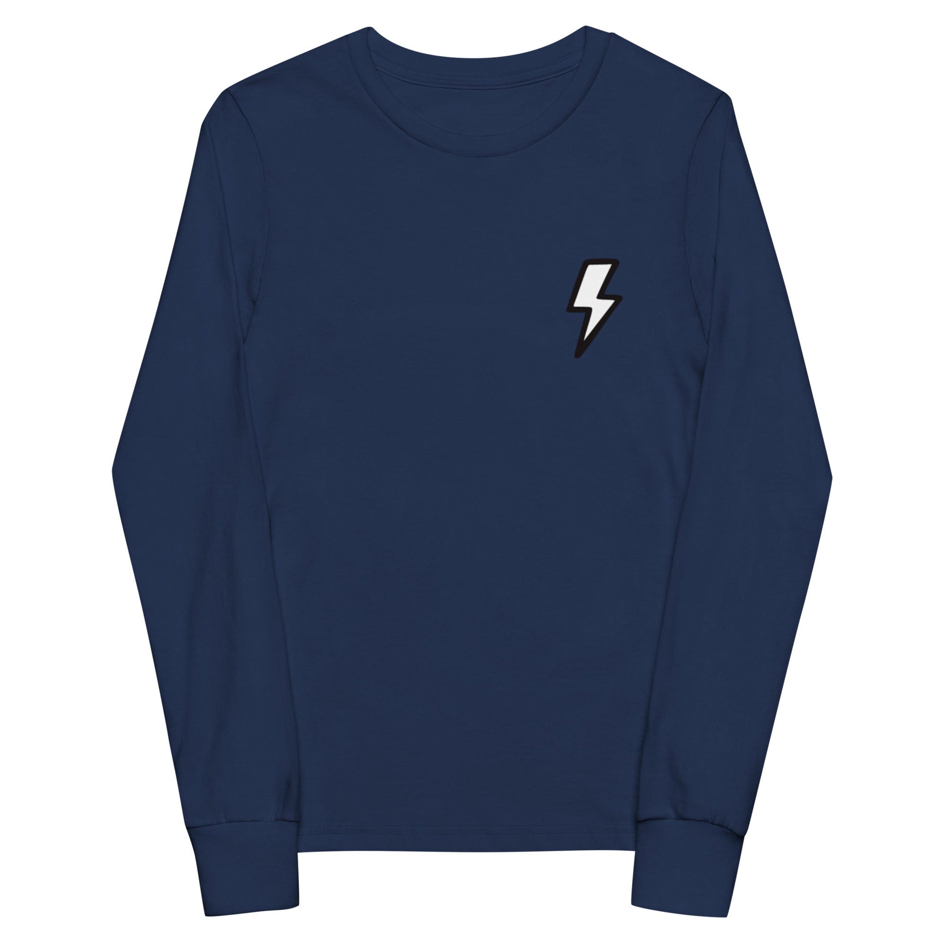 Performance | Youth Long Sleeve T-Shirt | Maximum Voltage Athletics District | Titan Thunder Logo