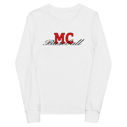 Performance | Youth Long Sleeve T-Shirt | MC Baseball | Mark Logo