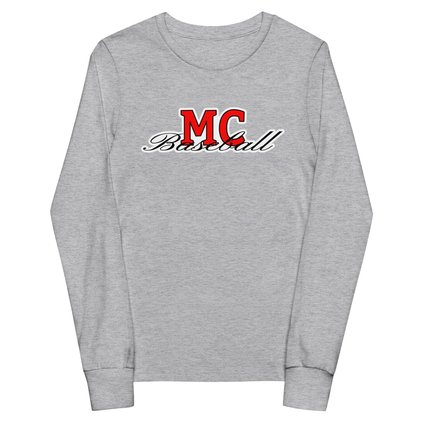 Performance | Youth Long Sleeve T-Shirt | MC Baseball | Mark Logo