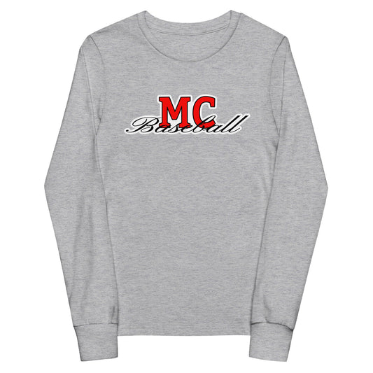Performance | Youth Long Sleeve T-Shirt | MC Baseball | Mark Logo