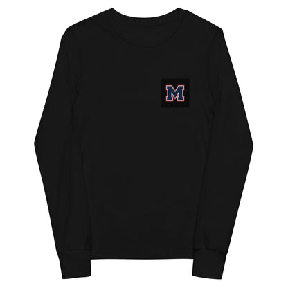 Performance | Youth Long Sleeve T-Shirt | Michigan Select Baseball | M Lettermark Logo