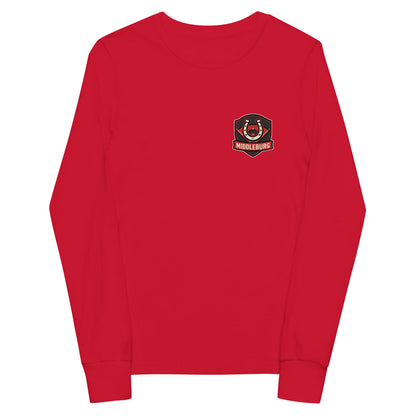 Performance | Youth Long Sleeve T-Shirt | Middleburg Association of Athletics | Horseshoe Logo