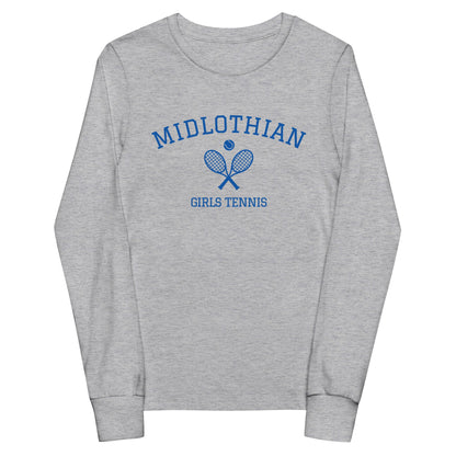Performance | Youth Long Sleeve T-Shirt | Midlothian Girls Tennis