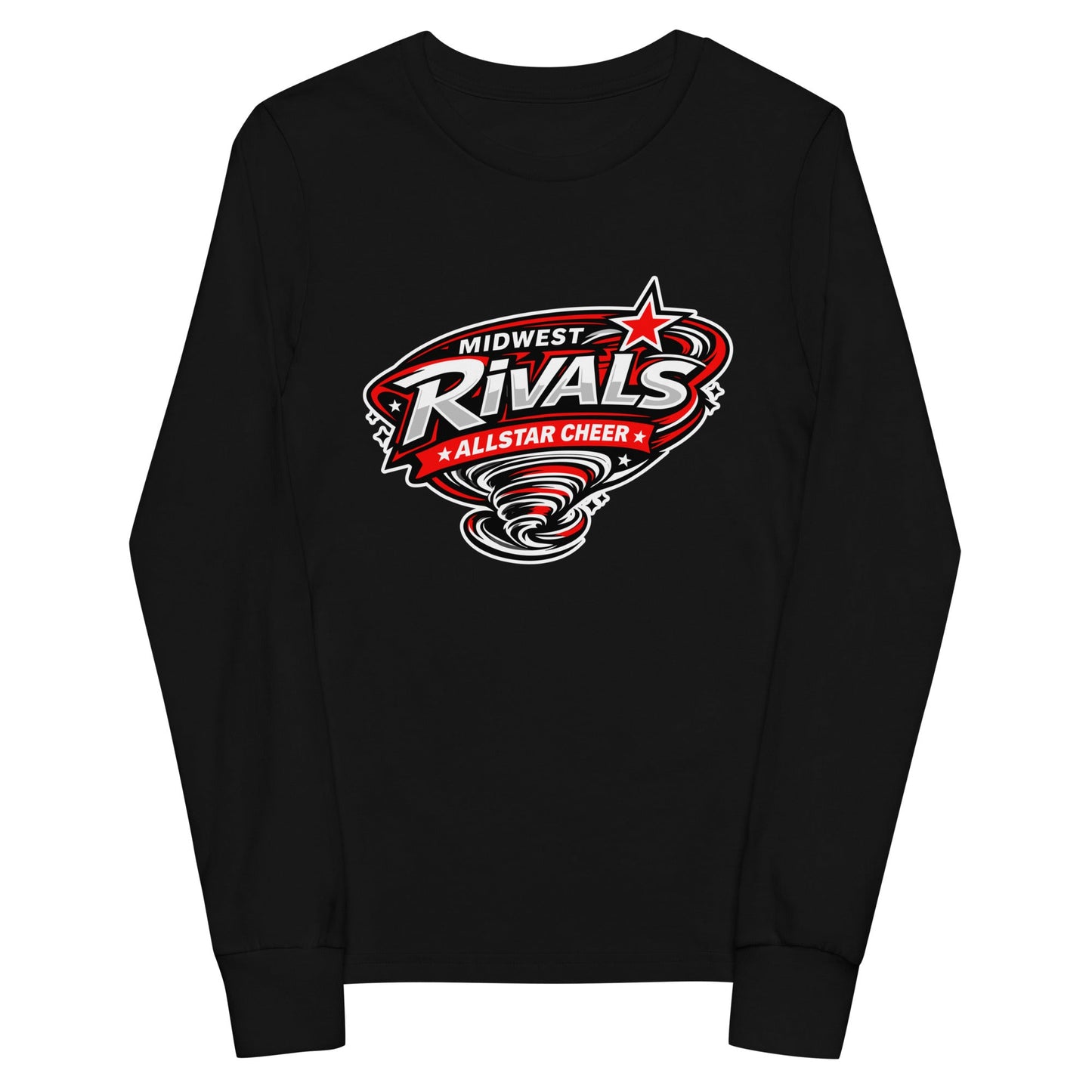 Performance | Youth Long Sleeve T-Shirt | Midwest Rivals Allstar Cheer