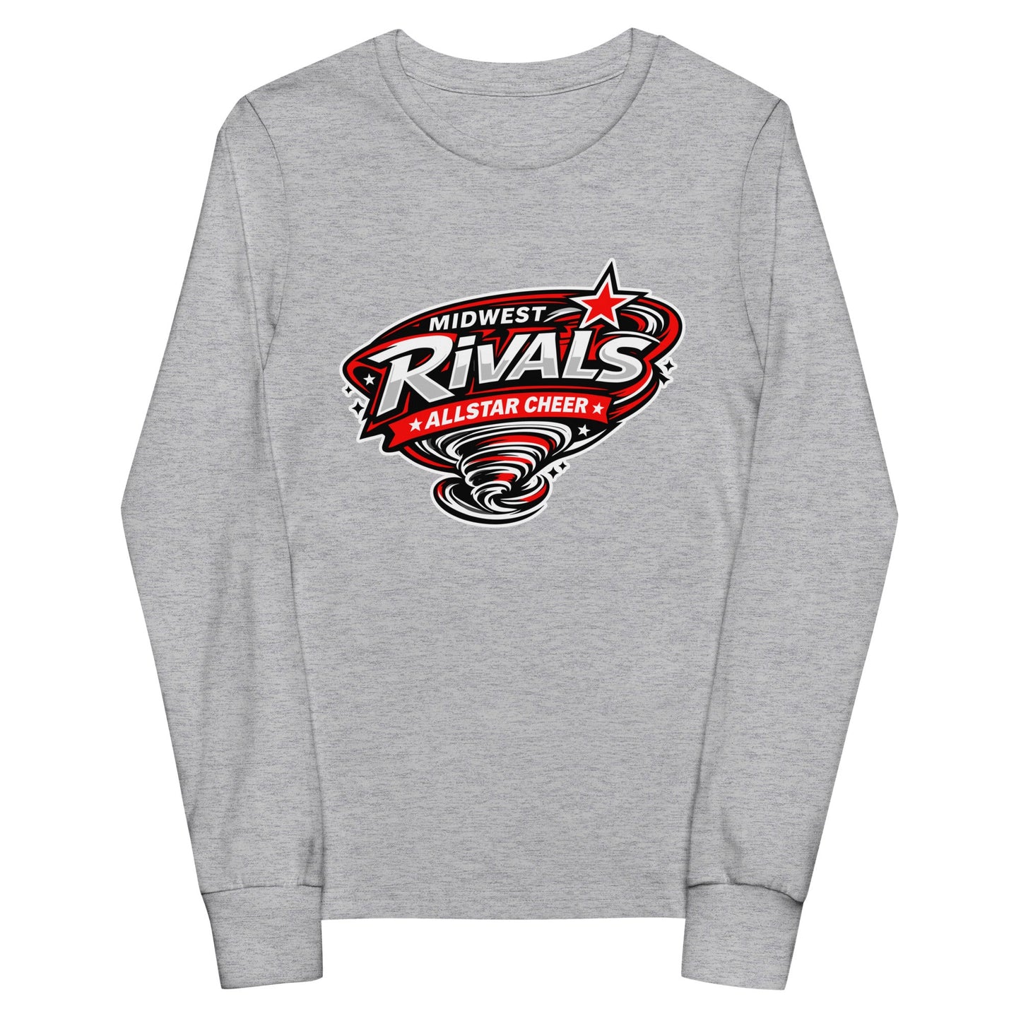 Performance | Youth Long Sleeve T-Shirt | Midwest Rivals Allstar Cheer
