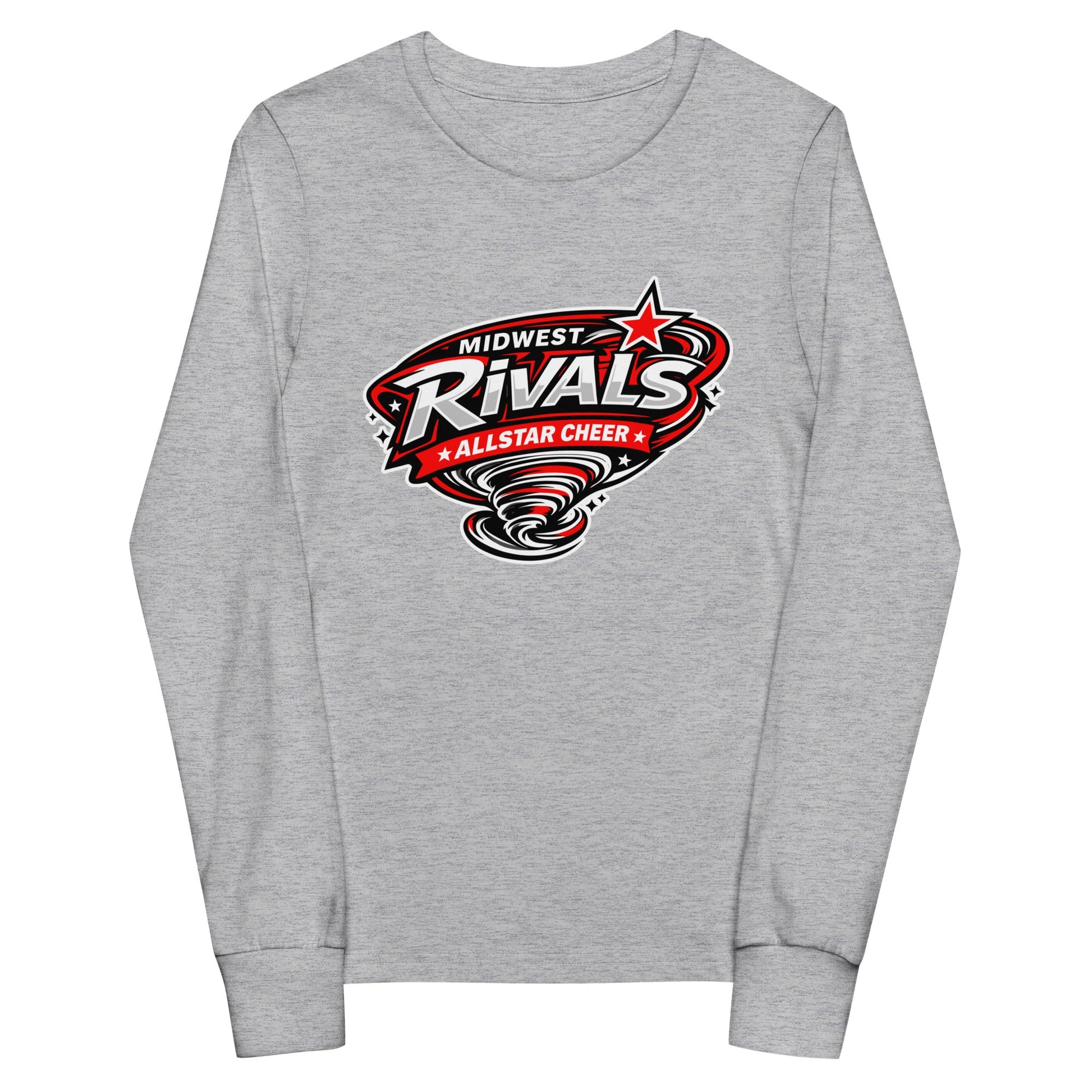Performance | Youth Long Sleeve T-Shirt | Midwest Rivals Allstar Cheer
