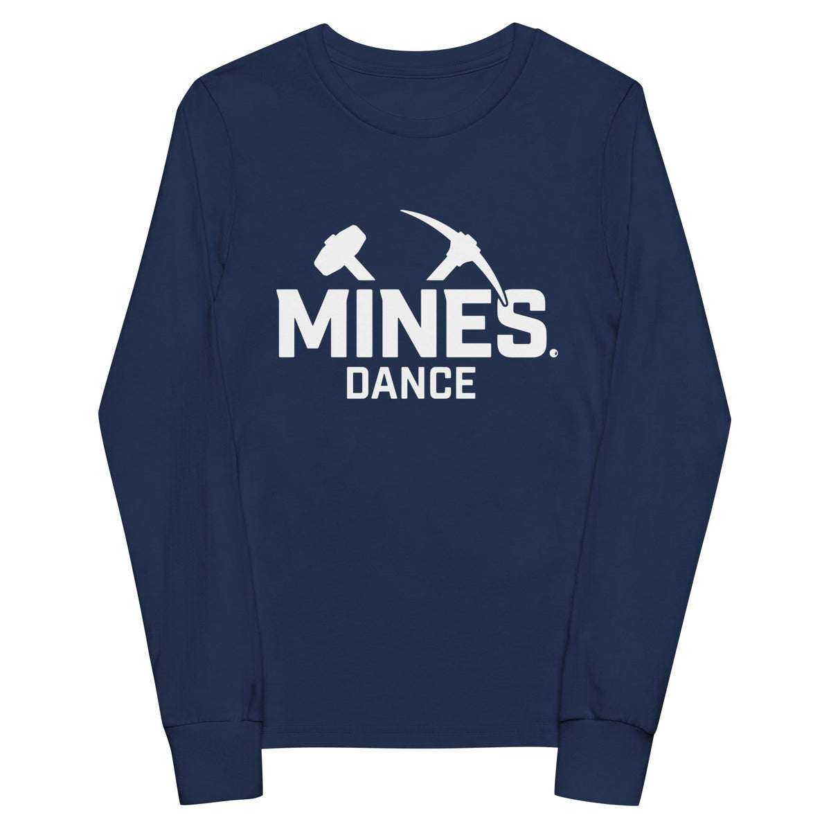 Performance | Youth Long Sleeve T-Shirt | Mines Dance Team | Valor Logo