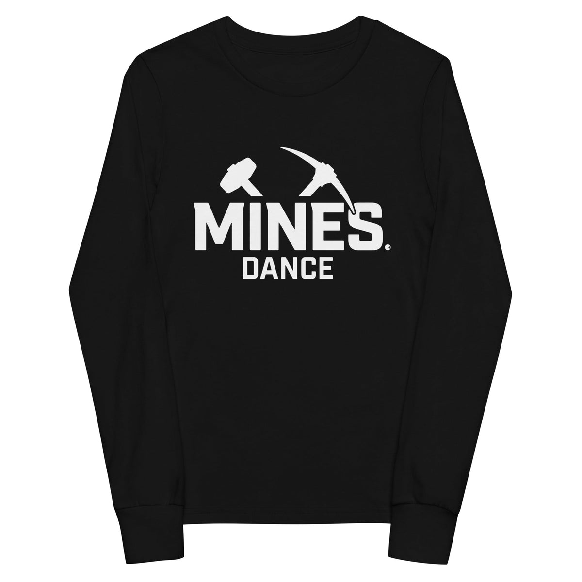 Performance | Youth Long Sleeve T-Shirt | Mines Dance Team | Valor Logo