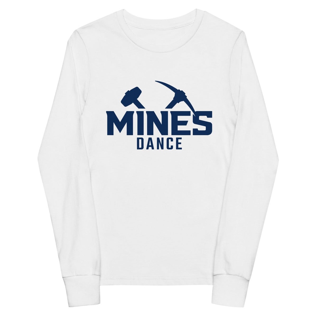 Performance | Youth Long Sleeve T-Shirt | Mines Dance Team | Vanguard Logo